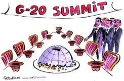 G-20 SUMMIT  by Christo Komarnitski