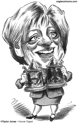 ANGELA MERKEL by Taylor Jones