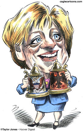 ANGELA MERKEL  by Taylor Jones