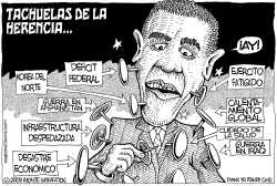 TACHUELAS DE LA HERENCIA DE OBAMA by Wolverton