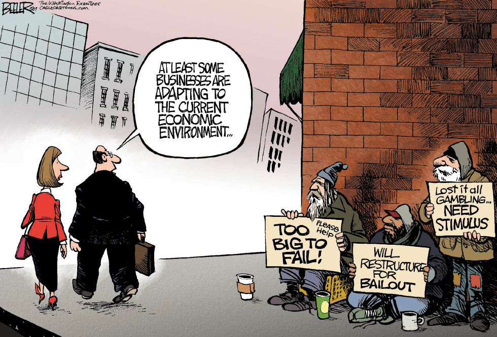  BUSINESSES ADAPT by Nate Beeler