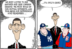 YANKEES/RED SOX  by Bob Englehart