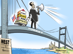 OBAMA IN TURKEY by Paresh Nath