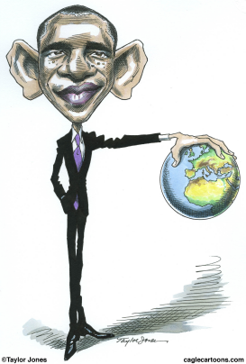 BARACK OBAMA - WORLD TOUR  by Taylor Jones