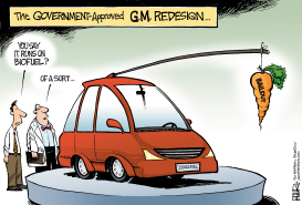 REDESIGNED GM by Nate Beeler