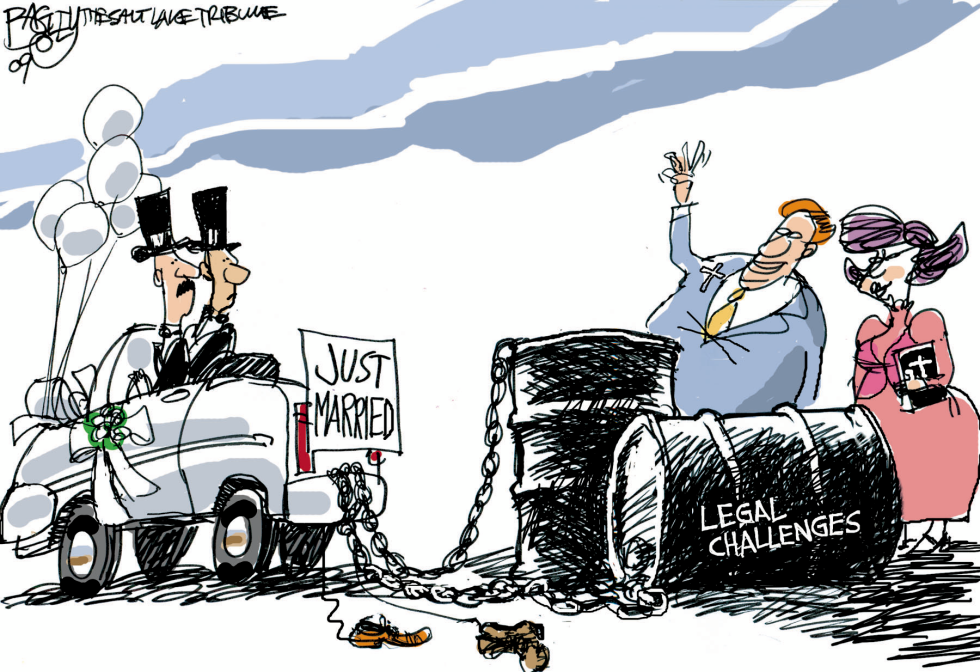  GAY MARRIAGE  by Pat Bagley