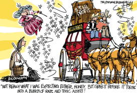 CINDERECONOMY by Pat Bagley