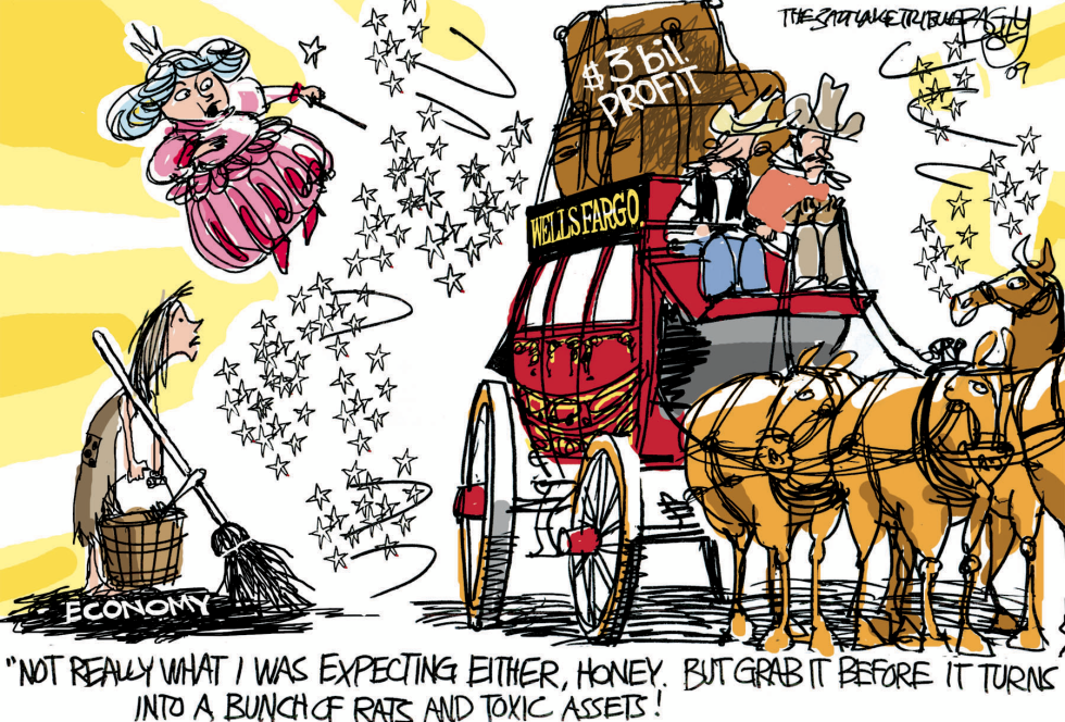  CINDERECONOMY by Pat Bagley