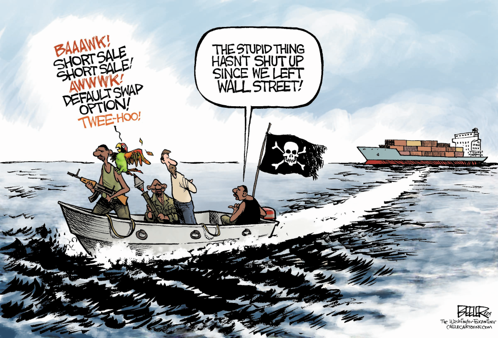  MODERN-DAY PIRATES by Nate Beeler