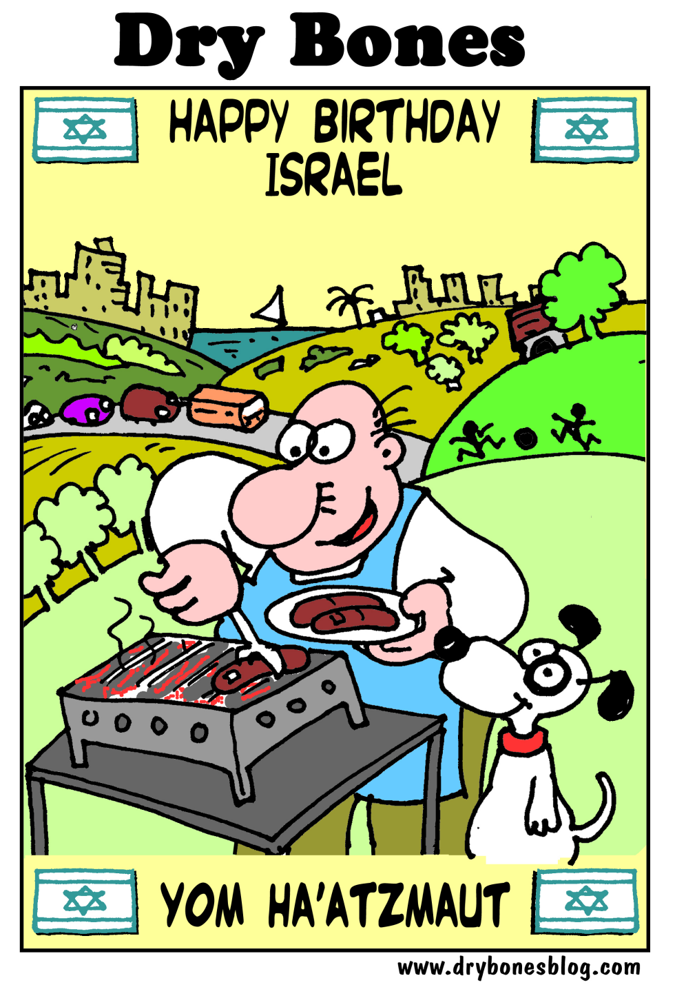  HAPPY BIRTHDAY ISRAEL by Yaakov Kirschen