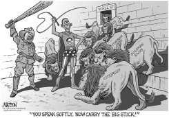 TEDDY ROOSEVELT ADVISES BARACK OBAMA by RJ Matson