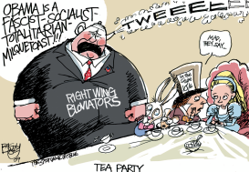 TEA PARTY by Pat Bagley