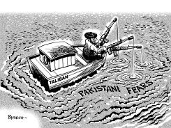 TALIBAN'S FISHING by Paresh Nath