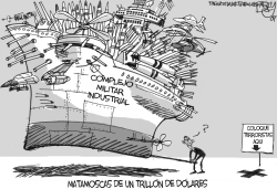 MATAMOSCAS MILITAR- INDUSTRIAL by Pat Bagley