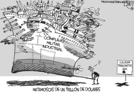 MATAMOSCAS MILITAR- INDUSTRIAL by Pat Bagley