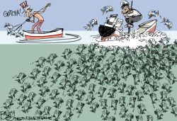 SOMALI PIRATES by Pat Bagley