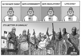 IT'S BETTER IN SOMALIA by RJ Matson