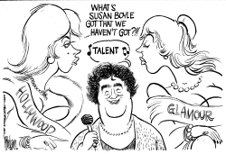 SUSAN BOYLE by Mike Lane