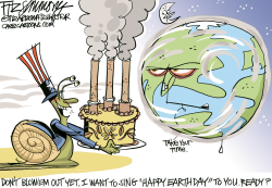 EARTH DAY by David Fitzsimmons