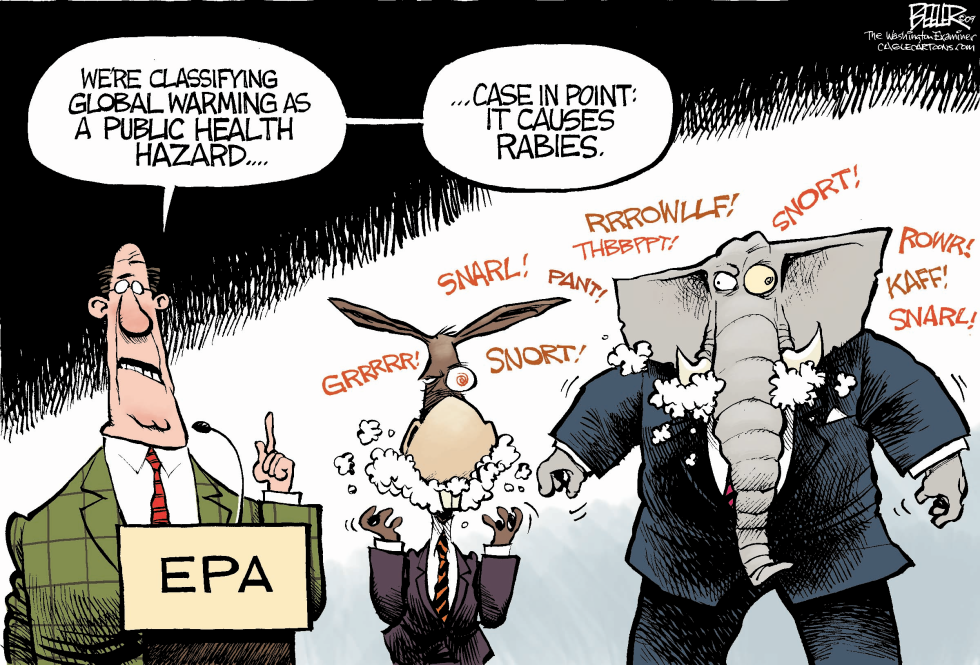  GLOBAL WARMING HEALTH CONCERN by Nate Beeler