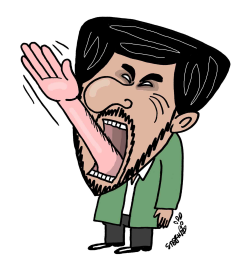 AHMADINEJAD by Stephane Peray