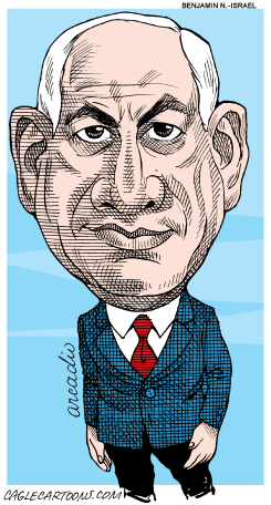 BENJAMIN NETANYAHU COL by Arcadio Esquivel