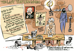 TORTURE MEMO by David Fitzsimmons