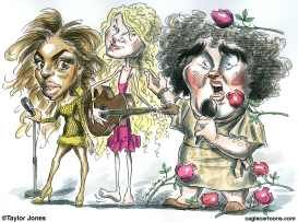 SUSAN BOYLE WITH BEYONCE AND TAYLOR SWIFT  by Taylor Jones