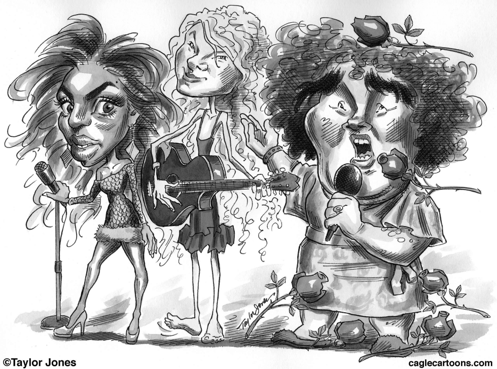  SUSAN BOYLE WITH BEYONCE AND TAYLOR SWIFT by Taylor Jones