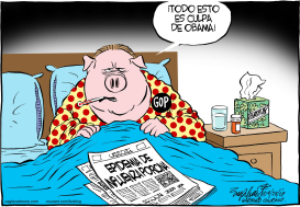 INFLUENZA PORCINA  by Bob Englehart