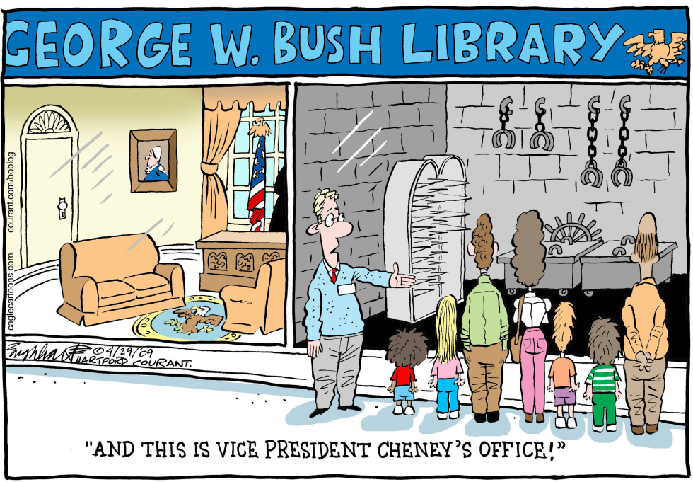  DICK CHENEY by Bob Englehart