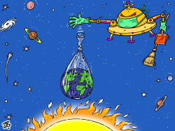 DIRTY PLANET by Emad Hajjaj