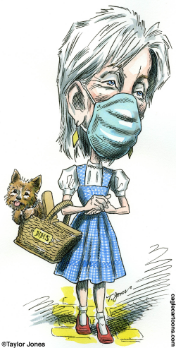 HHS SECRETARY KATHLEEN SEBELIUS  by Taylor Jones