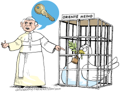 BENEDICTO EN ORIENTE MEDIO COL by Arcadio Esquivel