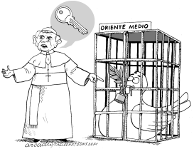 BENEDICTO EN ORIENTE MEDIO by Arcadio Esquivel