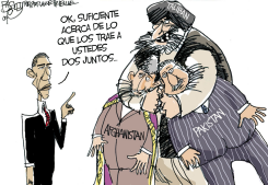 PAKISTAN, AFGHANISTAN Y EL TALIBAN  by Pat Bagley