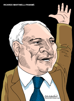 RICARDO MARTINELLI PANAMáCOL by Arcadio Esquivel