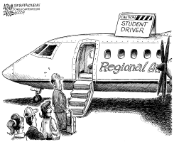 REGIONAL AIRLINE TRAINING by Adam Zyglis