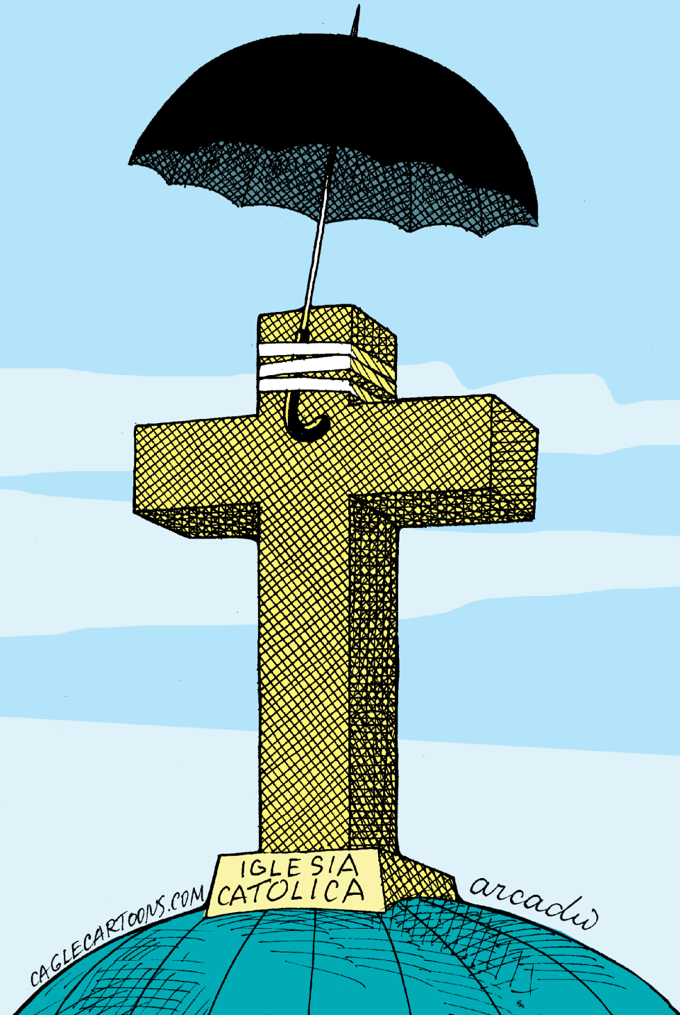  UNA IGLESIA POLéMICACOL by Arcadio Esquivel