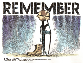 REMEMBER ON MEMORIAL DAY  by Dave Granlund