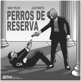 PELOSI EN PERROS DE RESERVA by RJ Matson