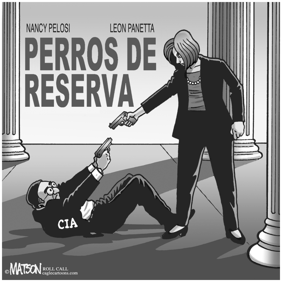  PELOSI EN PERROS DE RESERVA by RJ Matson