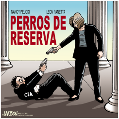 PELOSI EN PERROS DE RESERVA  by RJ Matson