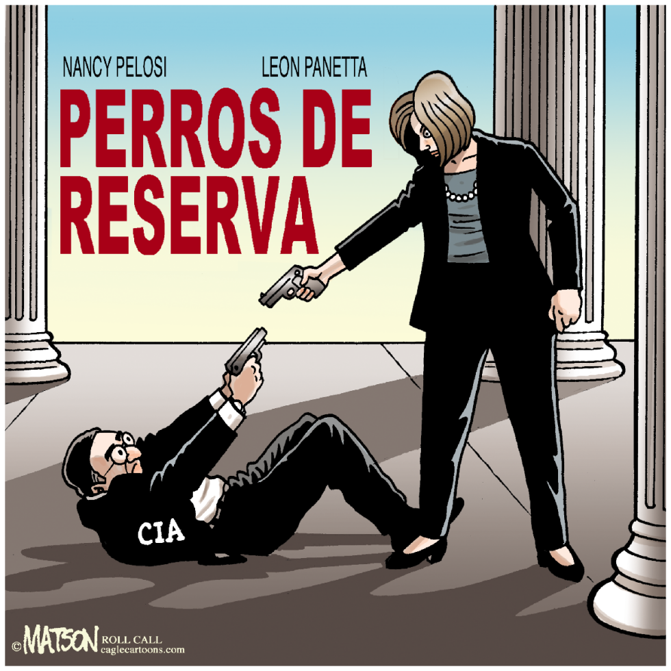  PELOSI EN PERROS DE RESERVA  by RJ Matson