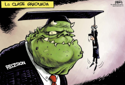 GRADUADOS UNIVERSITARIOS  by Nate Beeler