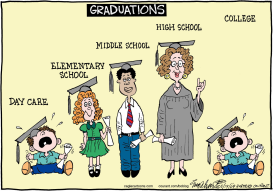 GRADUATION by Bob Englehart