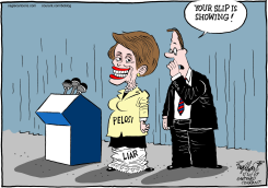 NANCY PELOSI by Bob Englehart