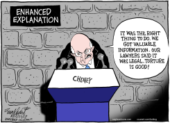 DICK CHENEY by Bob Englehart