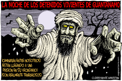 LA NOCHE DE LOS DETENIDOS VIVIENTES DE GUANTANAMO  by Wolverton