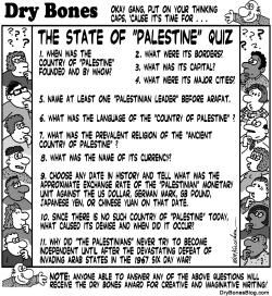 PALESTINE QUIZ by Yaakov Kirschen